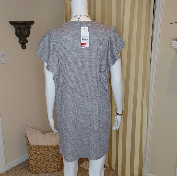 CALEIGH & CLOVER RUFFLE SHFT DRESS L - Picture 7 of 10